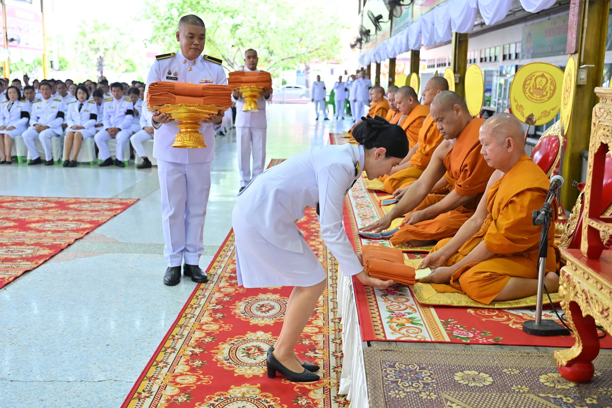 title - ส.ป.ก.นครปฐม เข้าร่วมพิธีเจริญพระพุทธมนต์เฉลิมพระเกียรติ เนื่องในโอกาสวันคล้ายวันประสูติ สมเด็จพระเจ้าน้องนางเธอ เจ้าฟ้าจุฬาภรณวลัยลักษณ์ อัครราชกุมารี กรมพระศรีสวางควัฒน วรขัตติยราชนารี